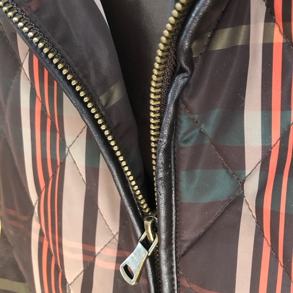 Talbots Plaid Quilted Vest - Picture 4 of 4